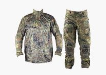DELTA SIX Bundle tactique Paintball Spec-Ops 2.0 (Tuyau+Maillot) Flecktarn