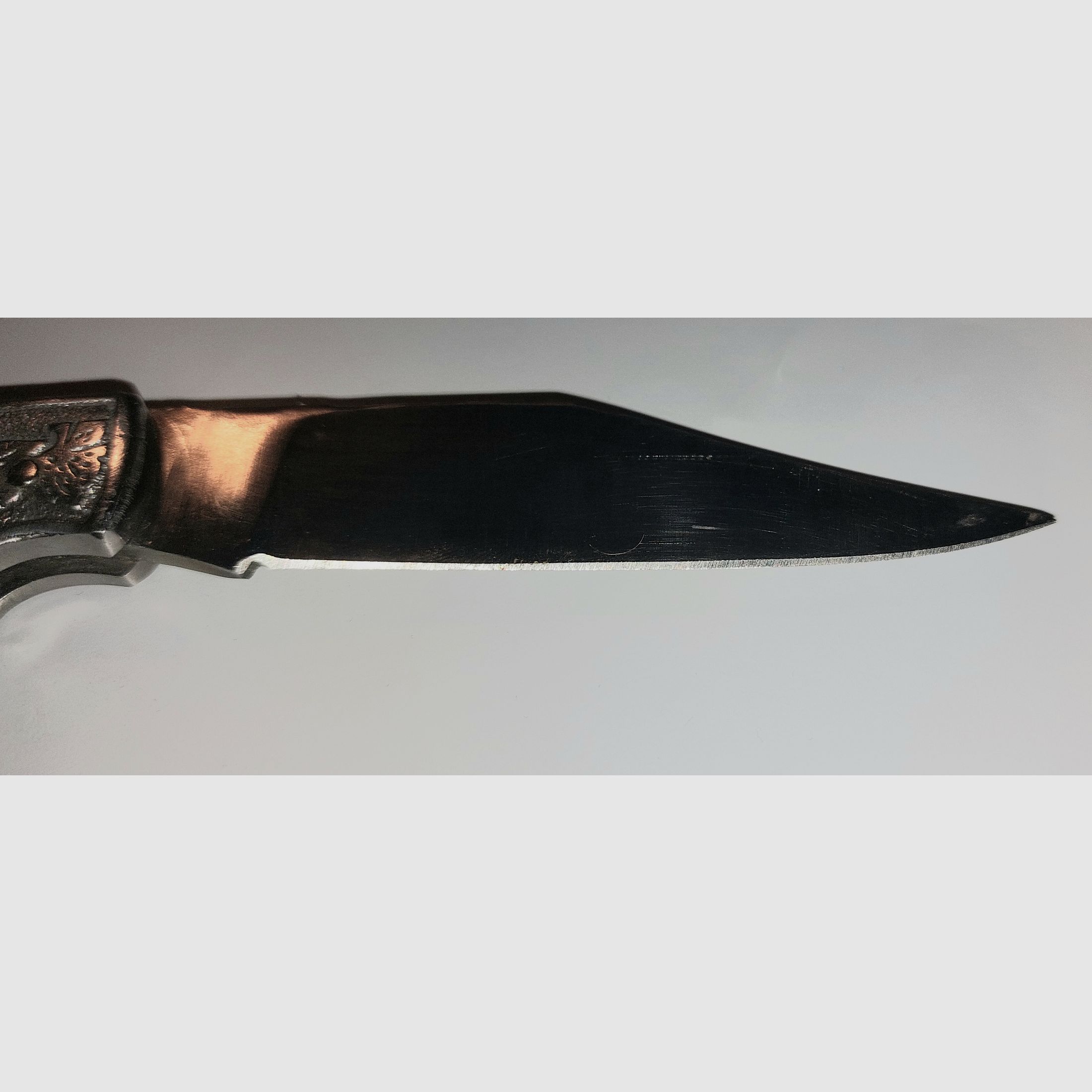 Pocket knife with rider motif, price negotiable