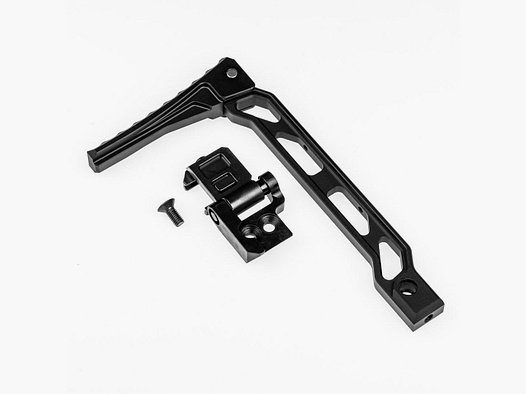 Support d'épaule Huben GK1 | ALU noir anodisé | pliable | pour d'autres Picatinny