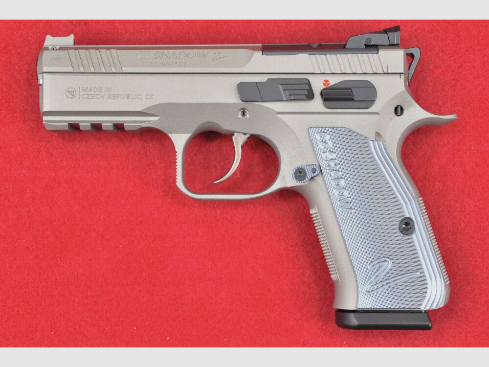 CZ Shadow 2 Compact Titan Zilver OR 9mm Luger