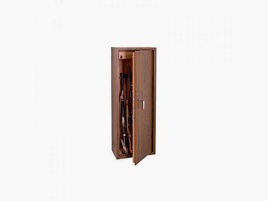 TECHNOSAFE TCL 5/7 ARMADIO PORTAFUCILI FINITURA EFFETTO LEGNO