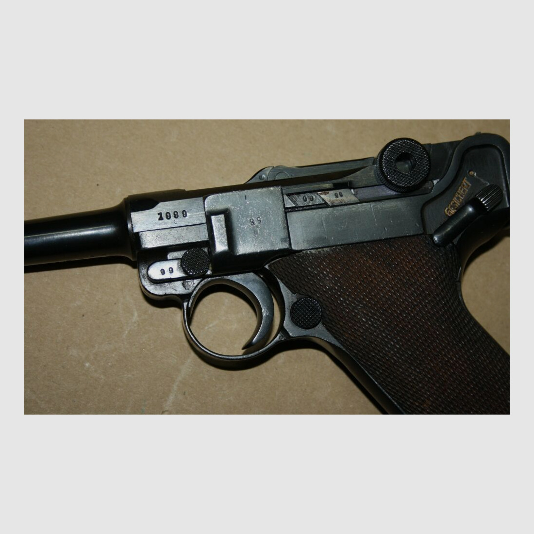Luger P08 S/42 aus 1937