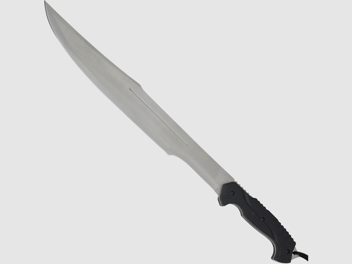 Machete Gummigriff schwarz mit Nylonscheide
