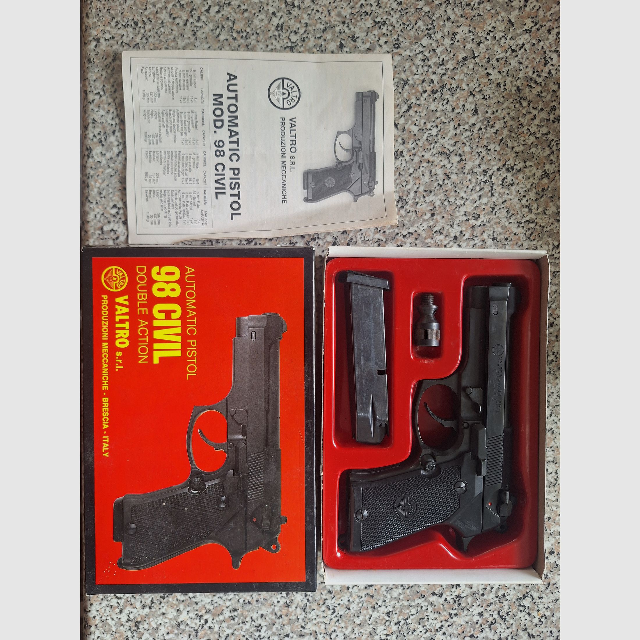 Valtro Mod. 98 Civil - 9 mm Knall (Beretta)