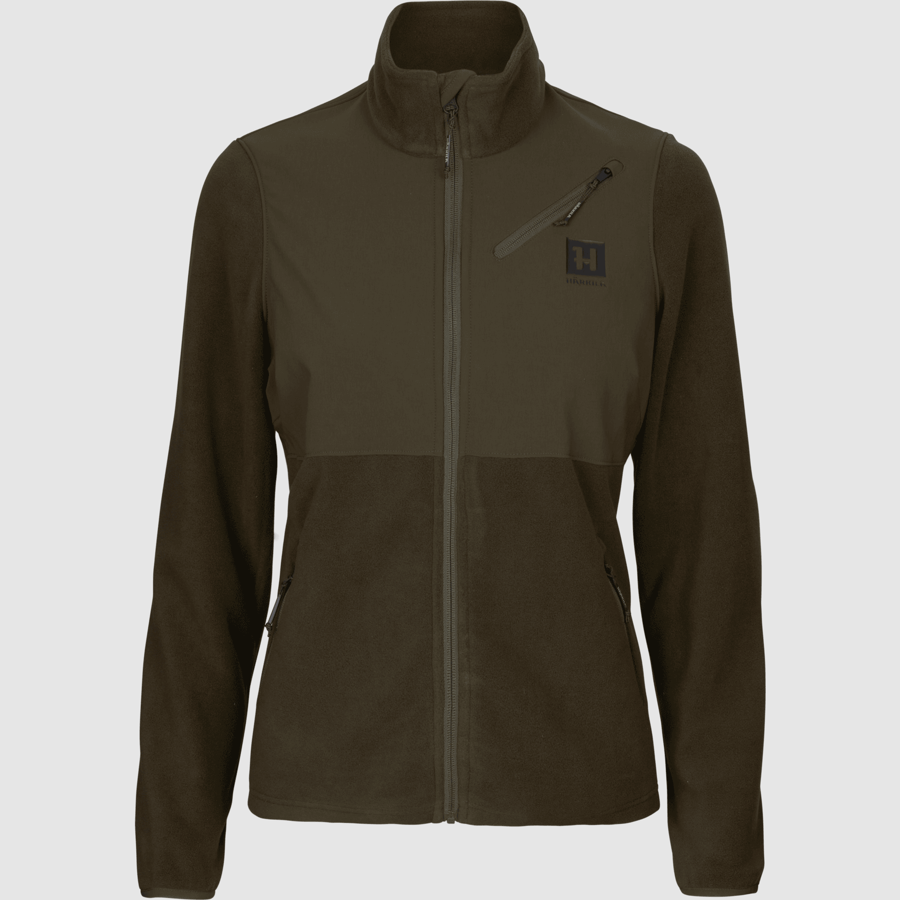 Härkila Fjell Fleece Jacket Mujer Hunting Green/Willow Green, S