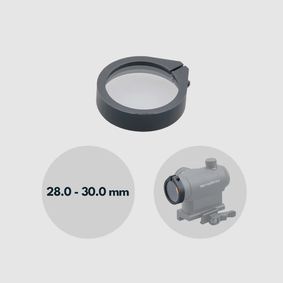 Vector Optics SCOT-59II VeWar Protection Shield 28–30 mm, image 1 of 3