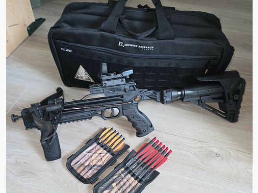 Steambow Stinger 2/ AR-6 Gen 2, 120 LBS– Komplettpaket wie neu!