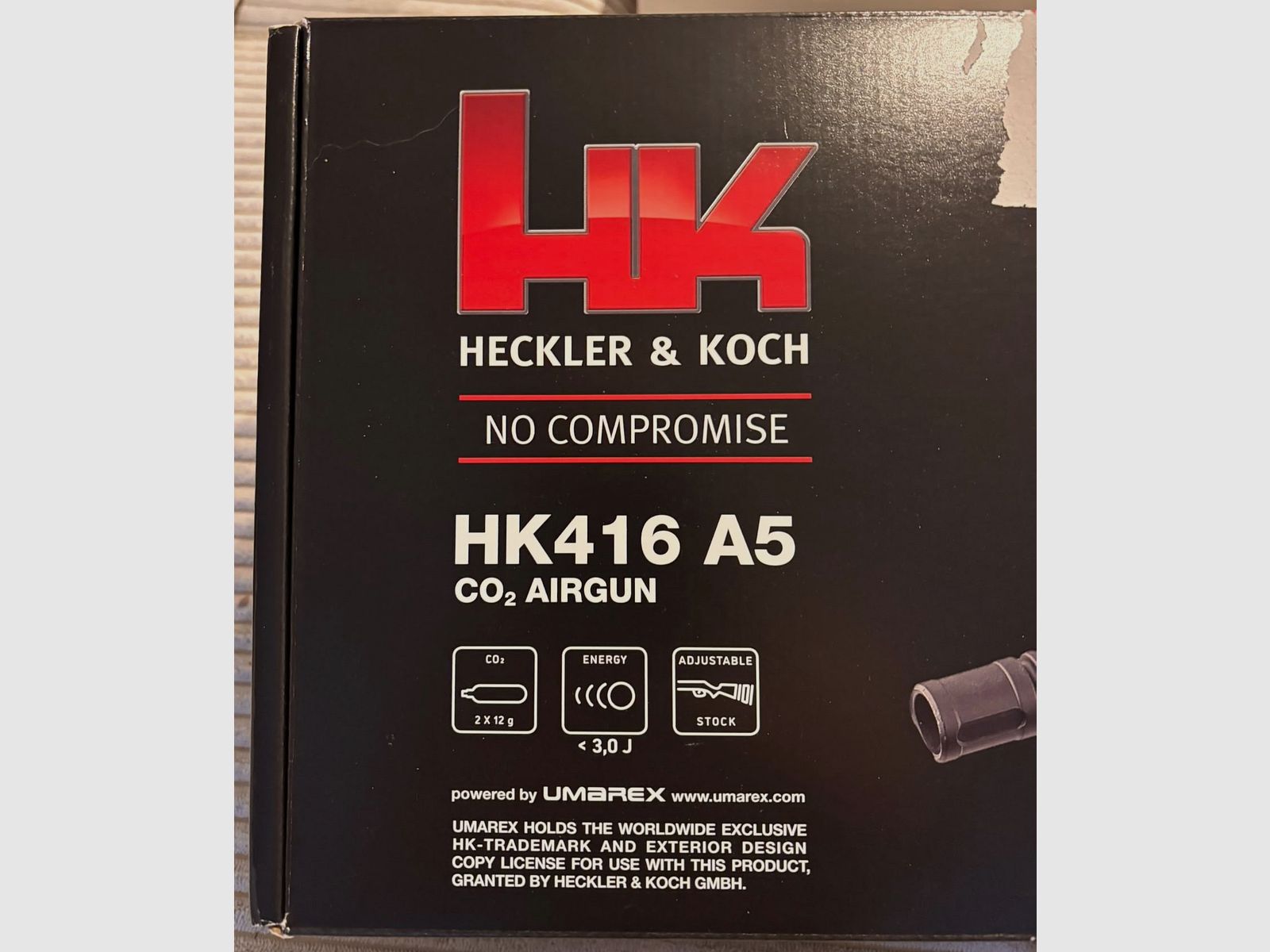 HK 416 A5 in 4,5 mm BB Co2