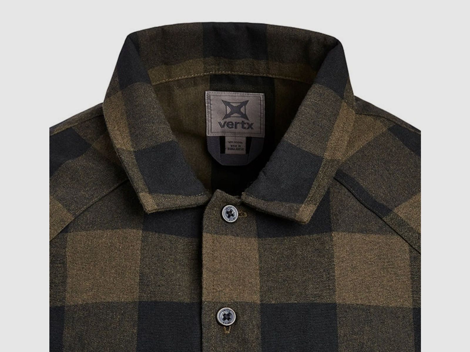 Canyon Valley Flannel Vertx (Marshland Plaid), image 3 sur 5