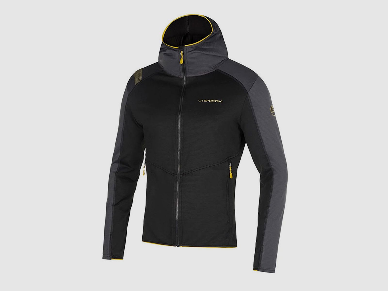 JACK – LA SPORTIVA – UPENDO HOODY M Zwart/Moos, afbeelding 1 van 2