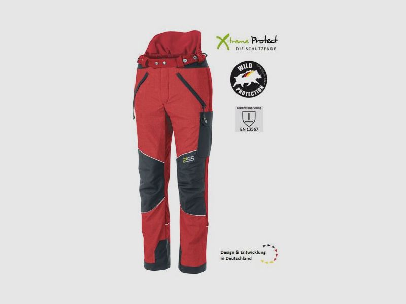 PSS X-treme Protect Sauenschutzhose Rot 26