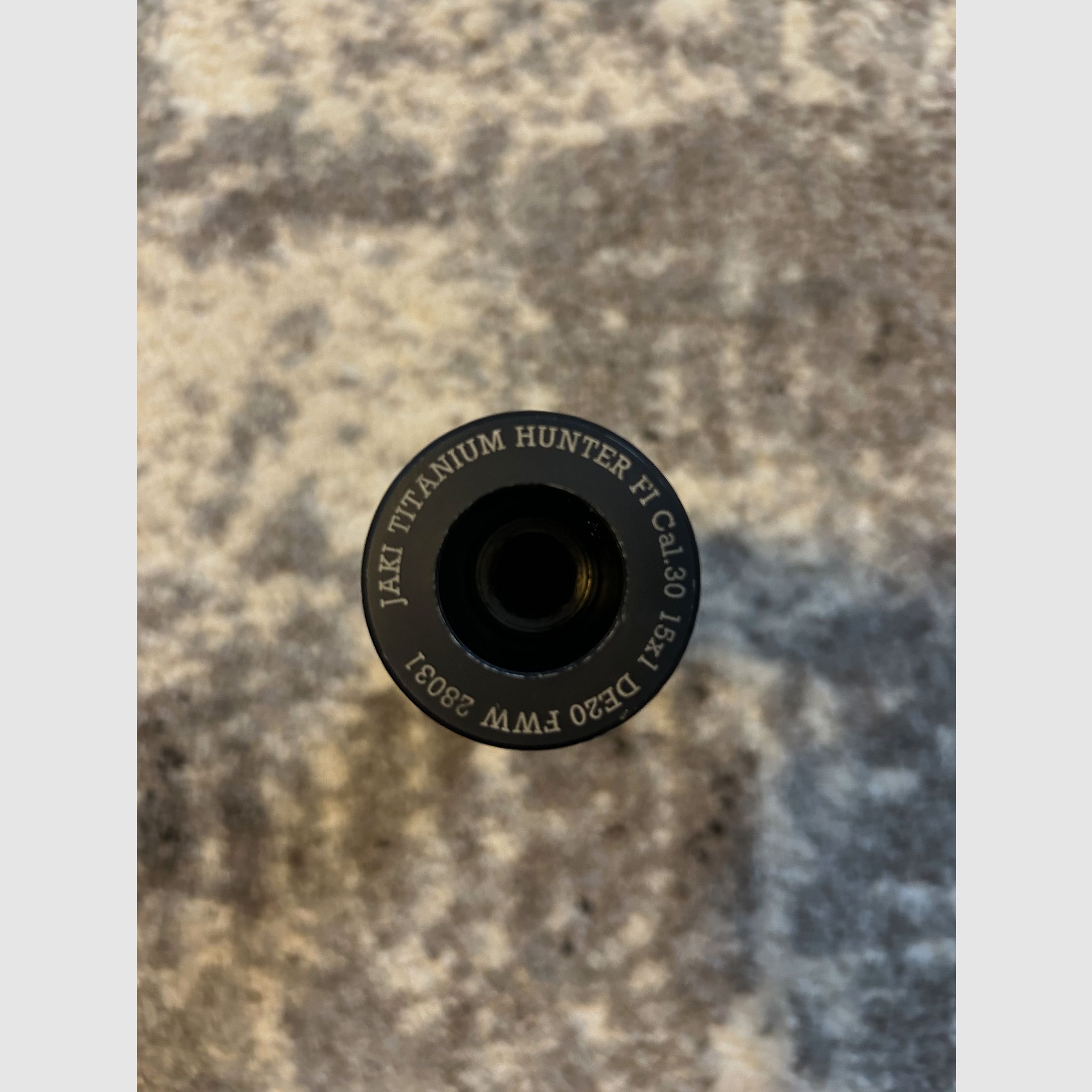 JAKI Titanium Hunter F1 silenziatore – Cal. .30 | M15x1 | Ottime condizioni
