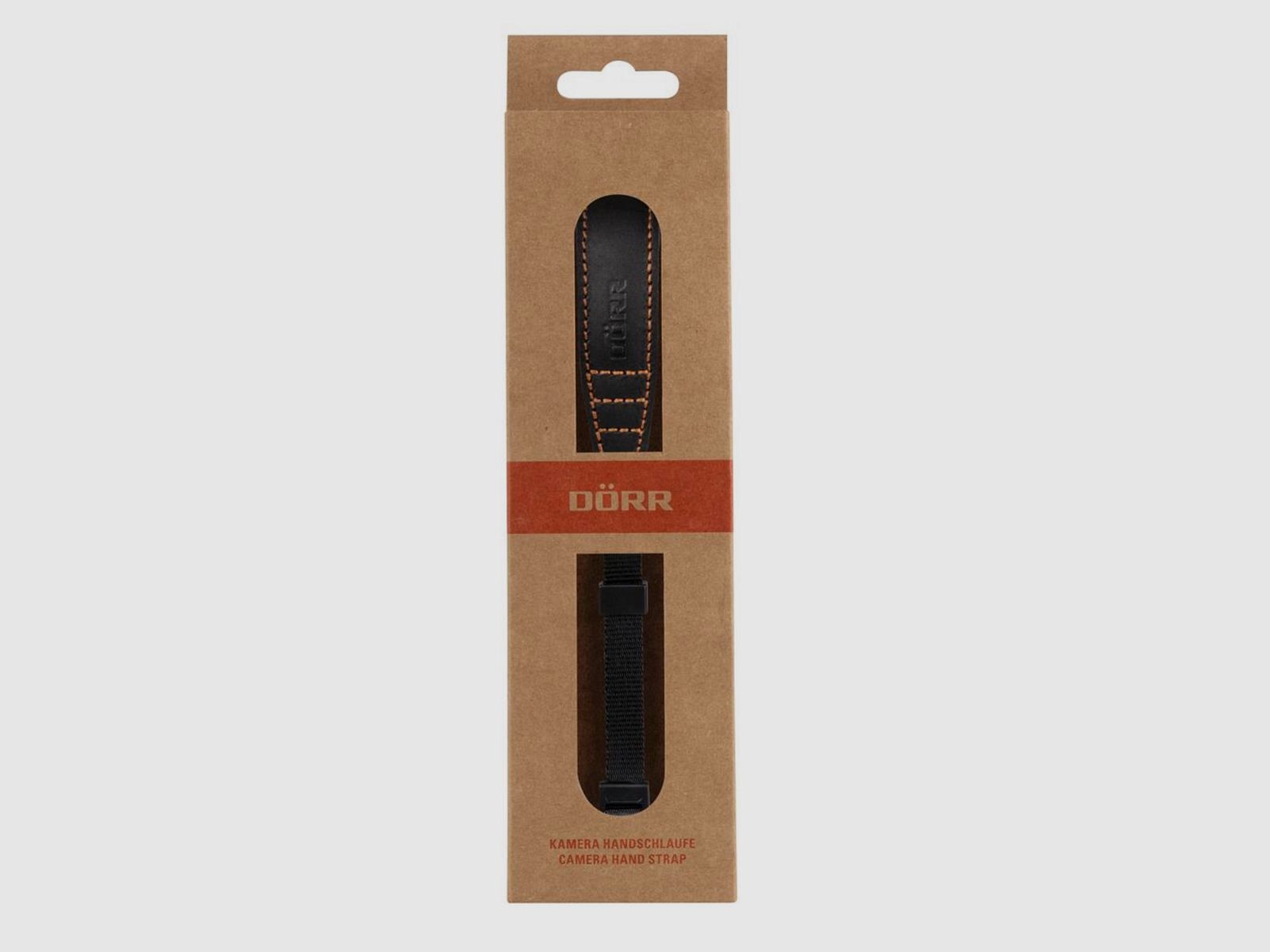 DOOR 350615 HAND STRAP ROOT LEATHER BLACK