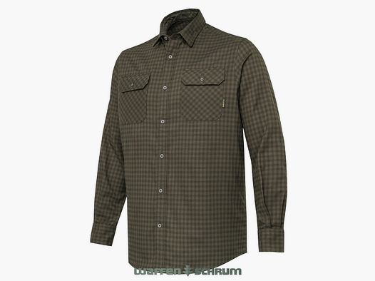 Beretta Hemd Cadet Flannel Green & Brown Check