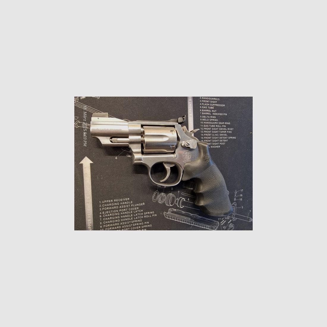 Smith & Wesson Modell  66-4, 2,5‘‘, Kaliber 357Magnum/ .38spez, Gelegenheit vor Saisonbeginn