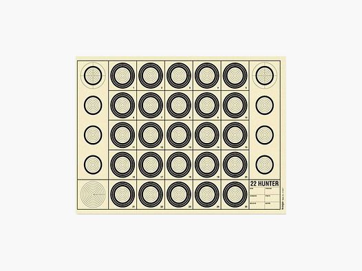 Cible rimfire .22 Benchrest Kruger