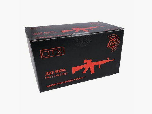 GECO Pełnopłaszczowy DTX .223Rem 55gr