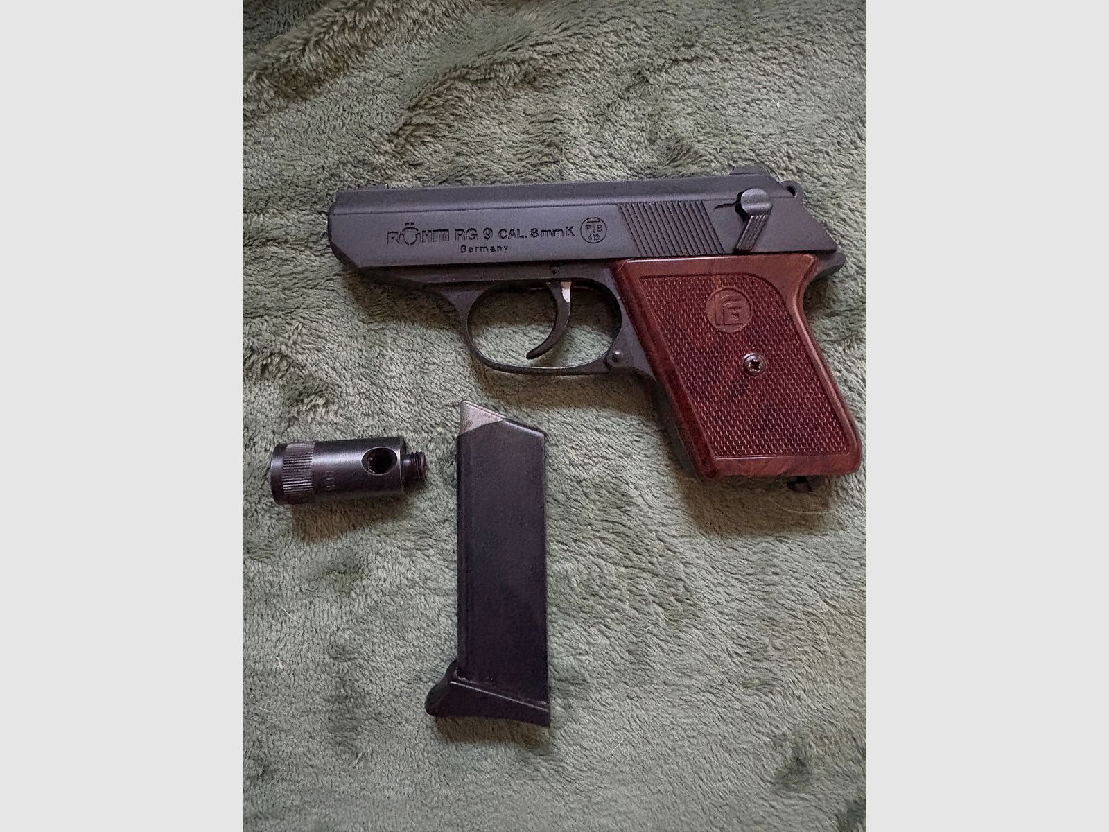Röhm RG 9 niquelado 8mm Knall