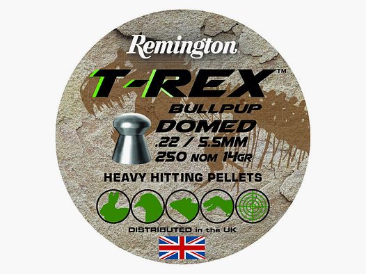 Remington T-Rex Bullpup Domed Kal. .22 / 5,5mm, 250 Schuss