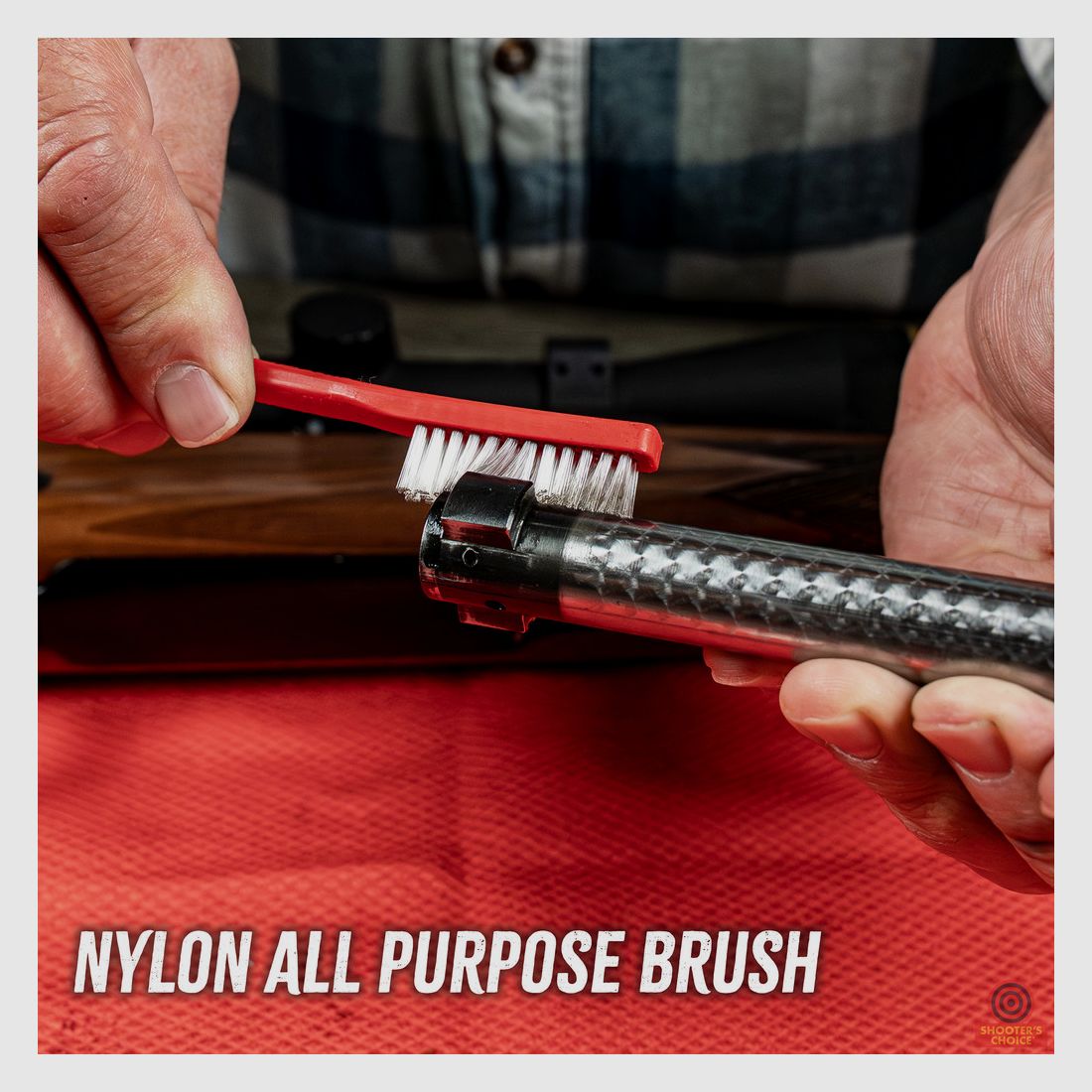 Kit de nettoyage d'armes Shooter's Choice .270 / 6,8 mm – 8-32 incluant FP-10 Lubricant Elite CLP (SHF-SRK-270)
