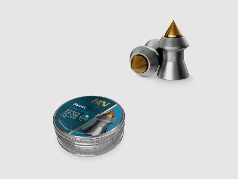 H&N – DIABOLO HORNET Luchtgeweer Kogels, afbeelding 1 van 3