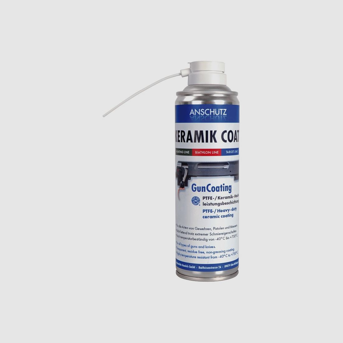 AHG-Anschütz Keramische Coat Spray 300ml Reinigingsaccessoires voor wapens