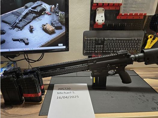 Umarex (VFC) HK417 GBB mit 4 Magazinen