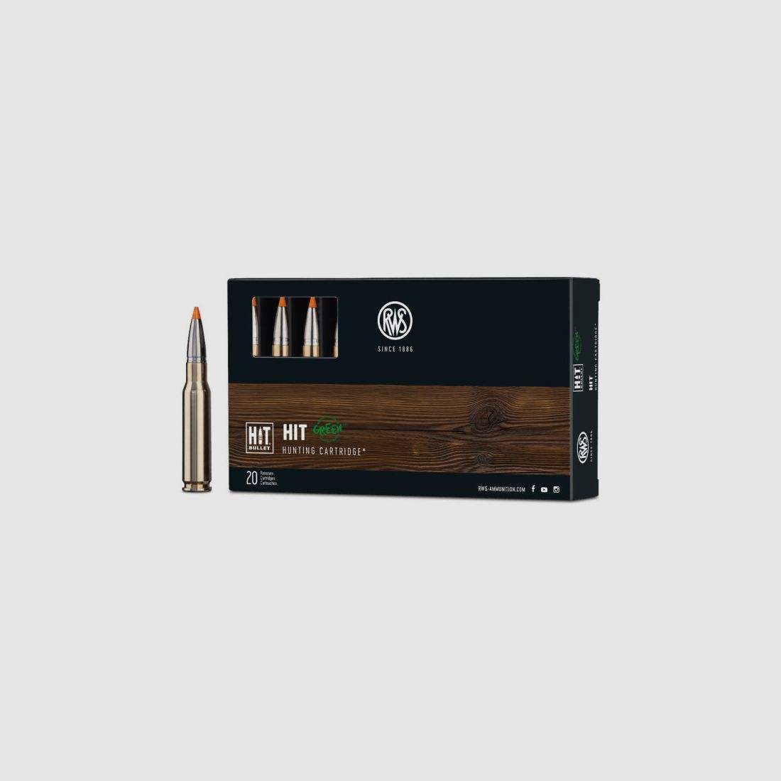 RWS Hit 9.3x62 250 gr bleifrei, Bild 4 von 4