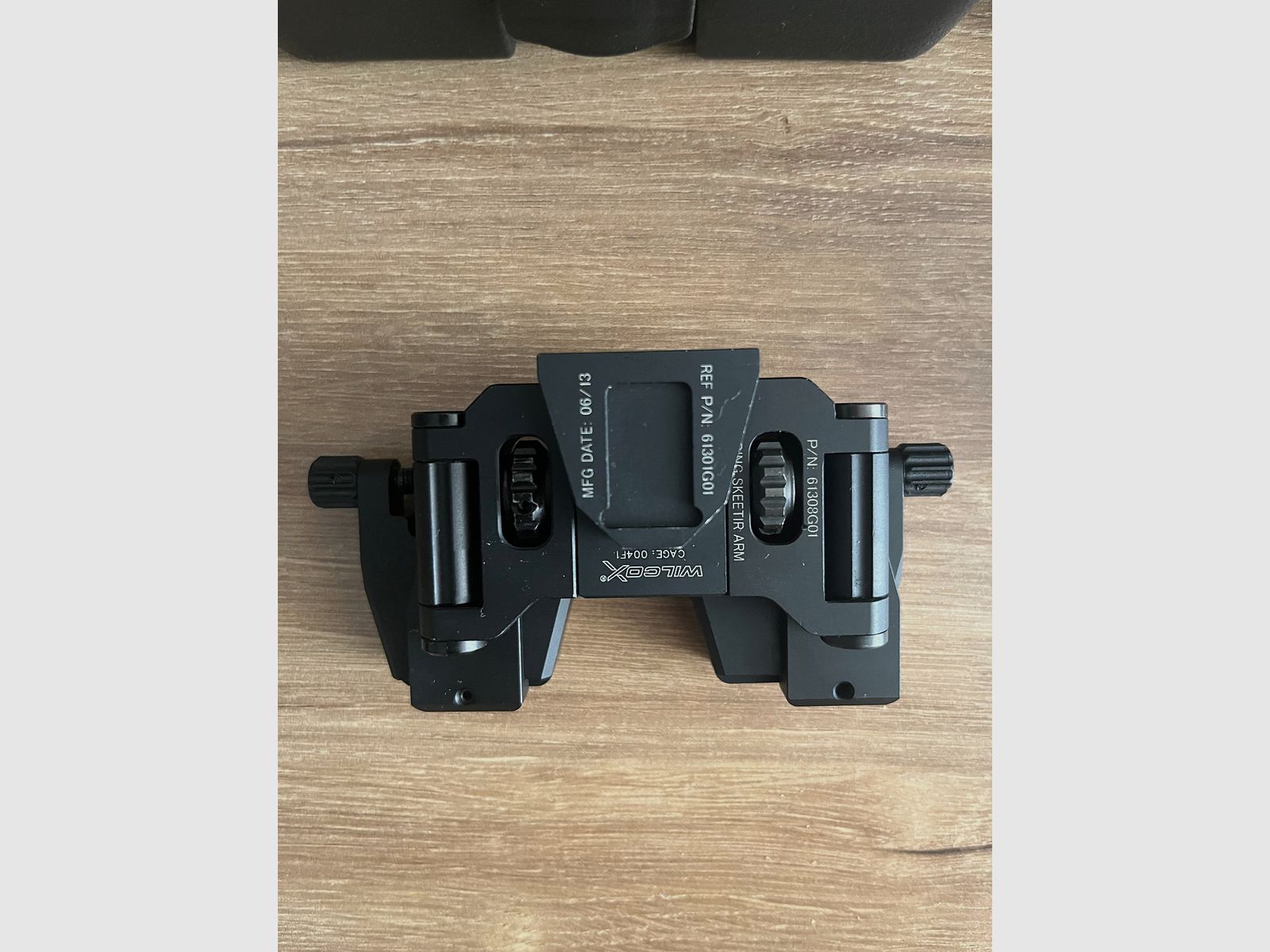 Original Wilcox G24 Mount with Wilcox SkeetIR Bridge Arm complete with original invoice