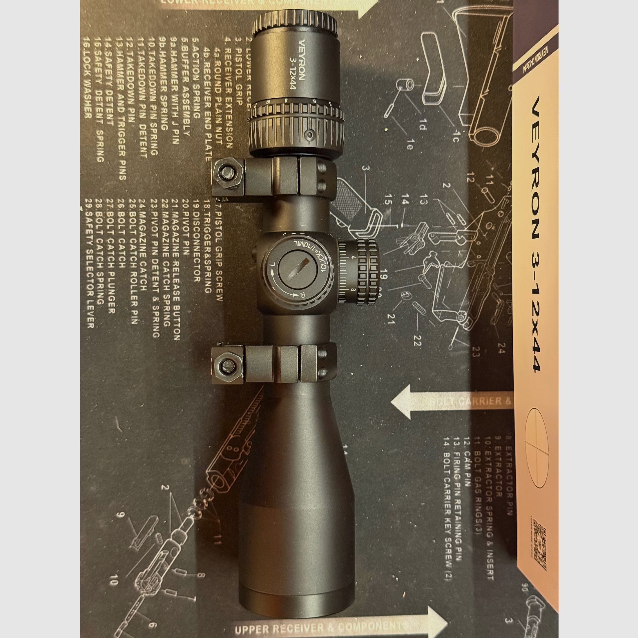 VectorOptics Veyron 3-12x SFP Zielfernrohr.