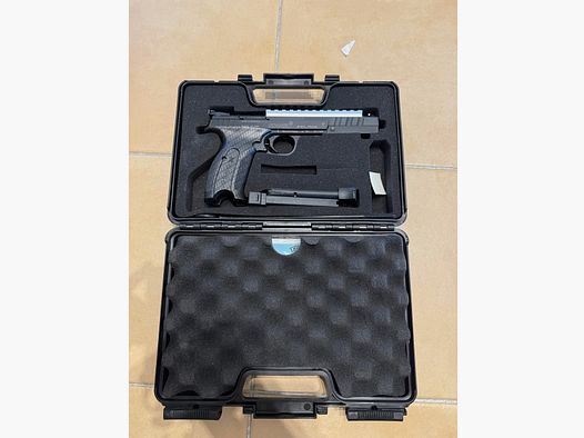 Hämmerli X-ESSE IPSC – .22 l.r. – Top-Zustand – < 500 Schuss – inkl. montierter Picatinny-Schiene