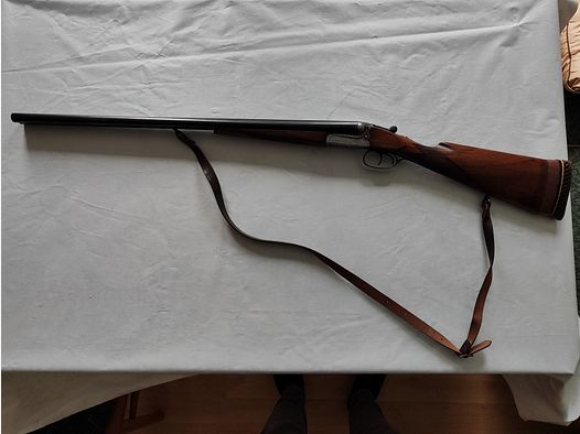 Simson Suhl 16.70 7x57 Drilling Schrotgewehr 