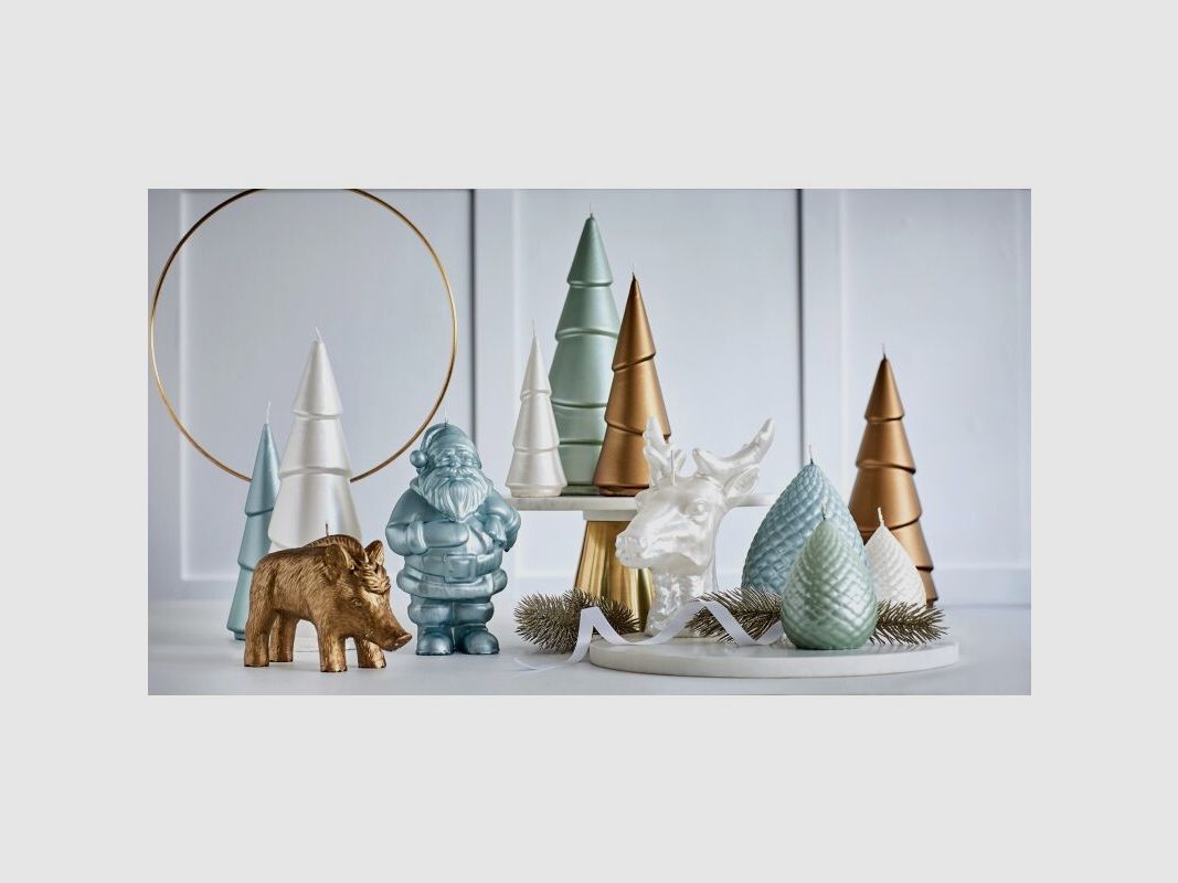 Engels Kerzen Objektkerze Gelackt Hirsch