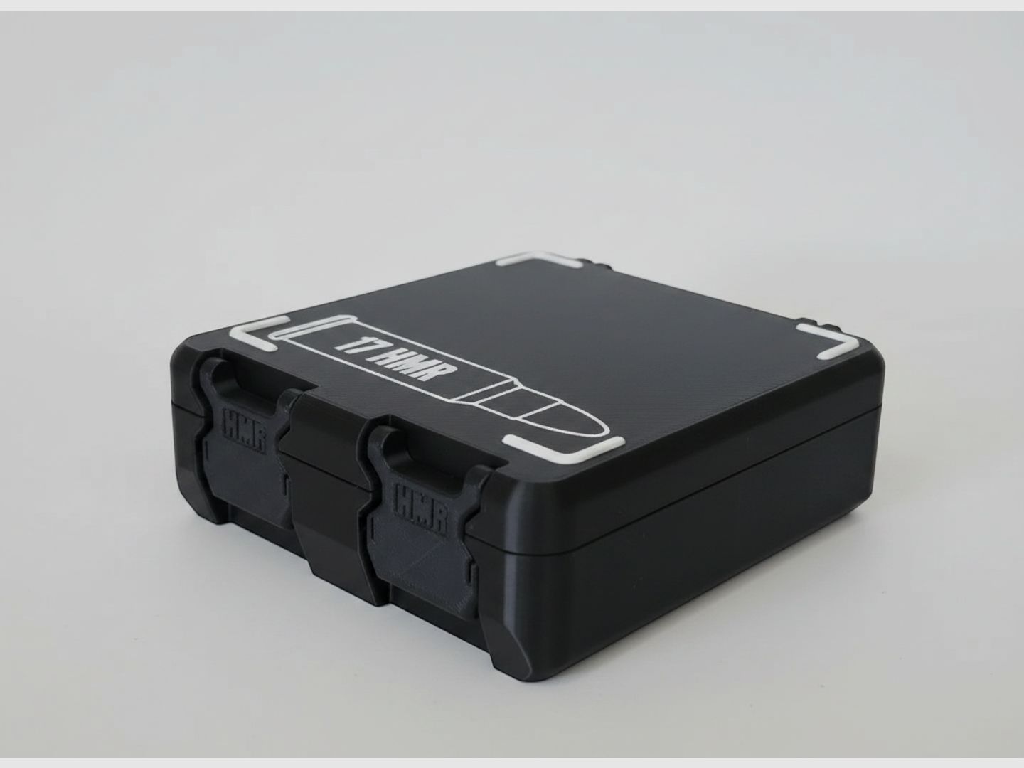 Filamelt Munitionsbox / 17 HMR / 'Klapp- / Rastdeckel' / Patronenbox, Ammo Box