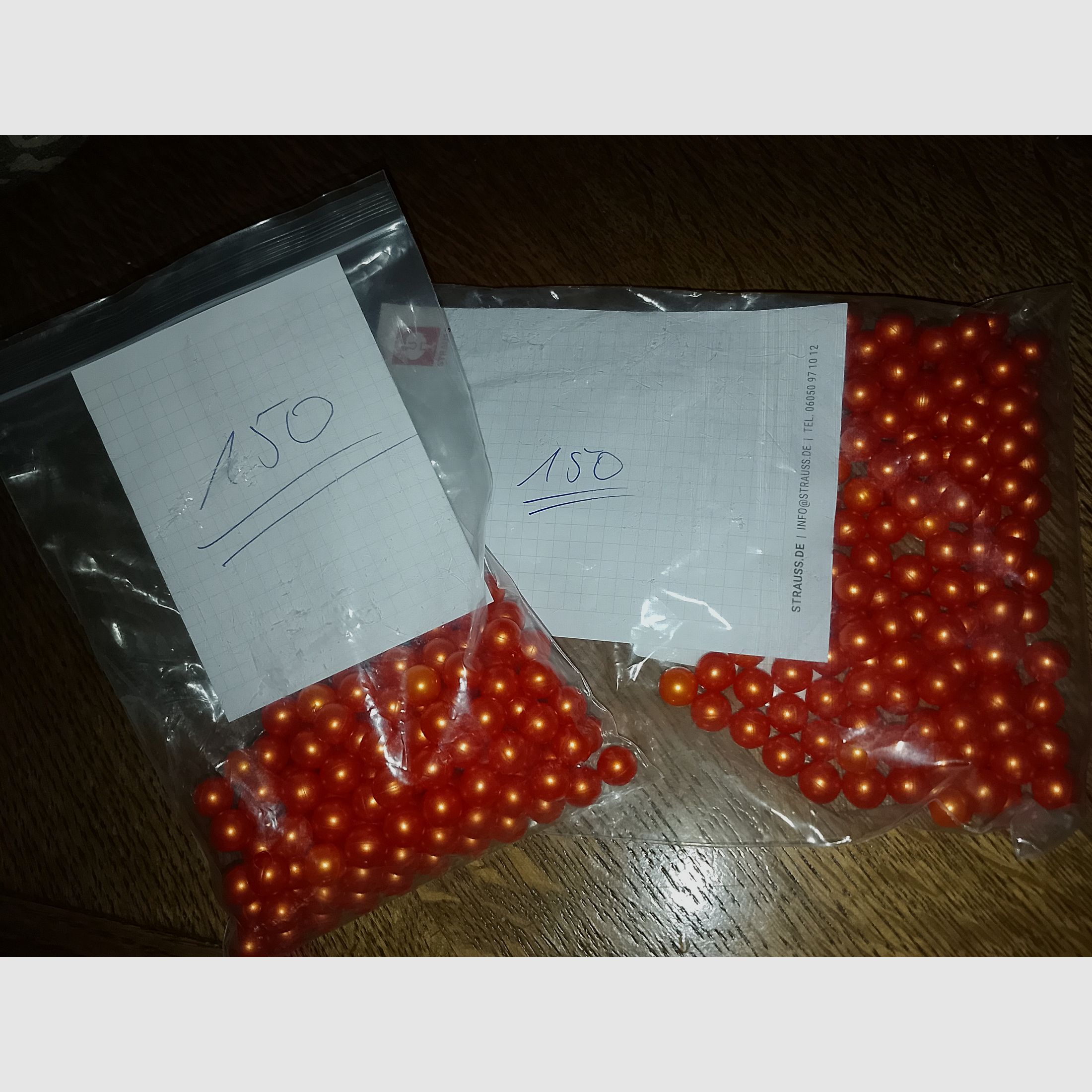 T4E Paintballs 0.82g orange 300stk. .43 Cal 