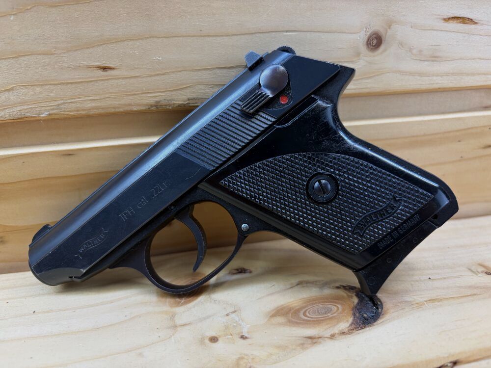 Carl Walther TPH .22lr mit 3x Magazinen und Lederholster .22lr