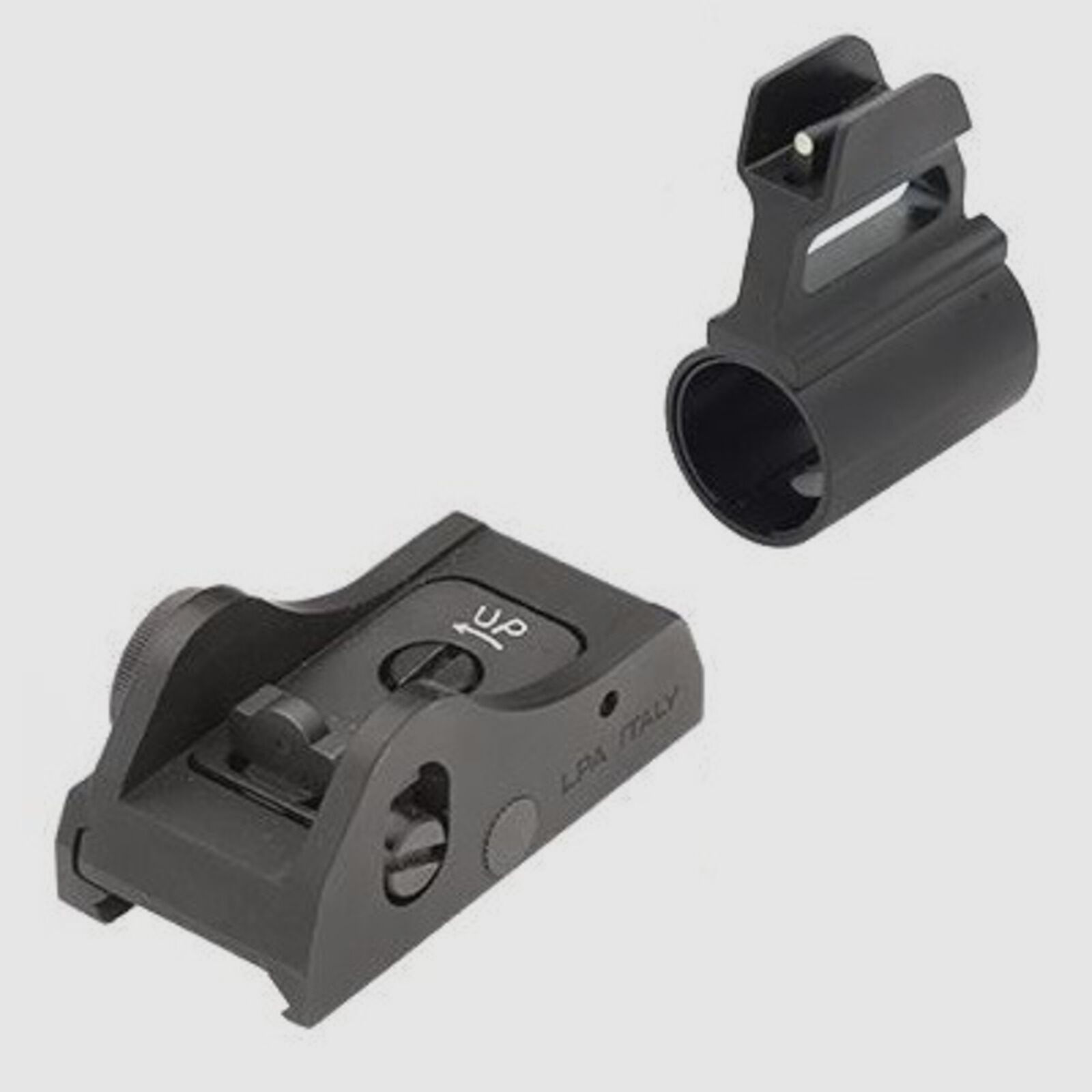 Juego de miras LPA W/P Ghostring Small/blanco 12GA