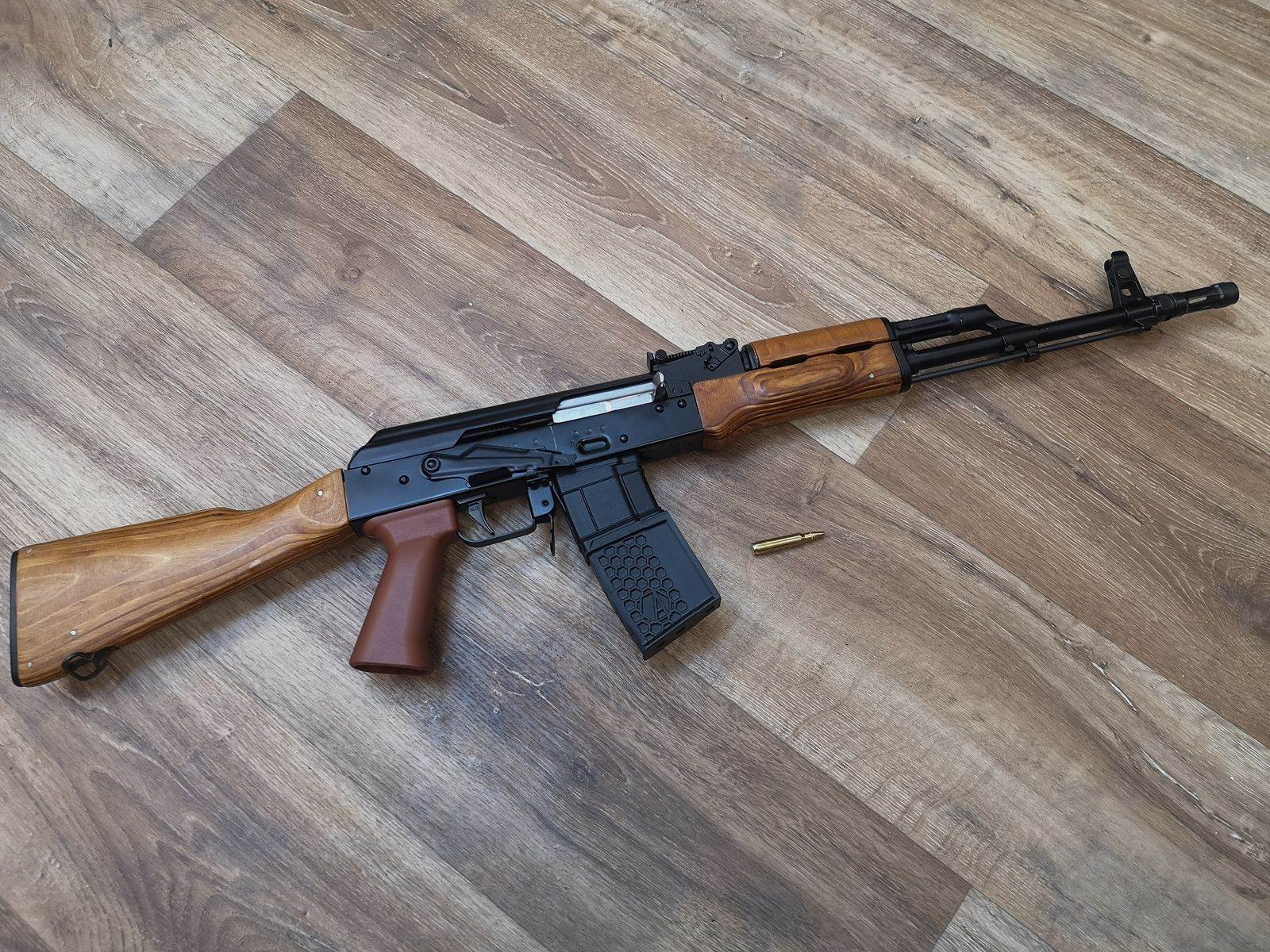 WBP Jack Holz - Caliber .223 Rem., Original AKM barrel length of 415 mm - Semi-automatic rifle (Hunting & Sport)