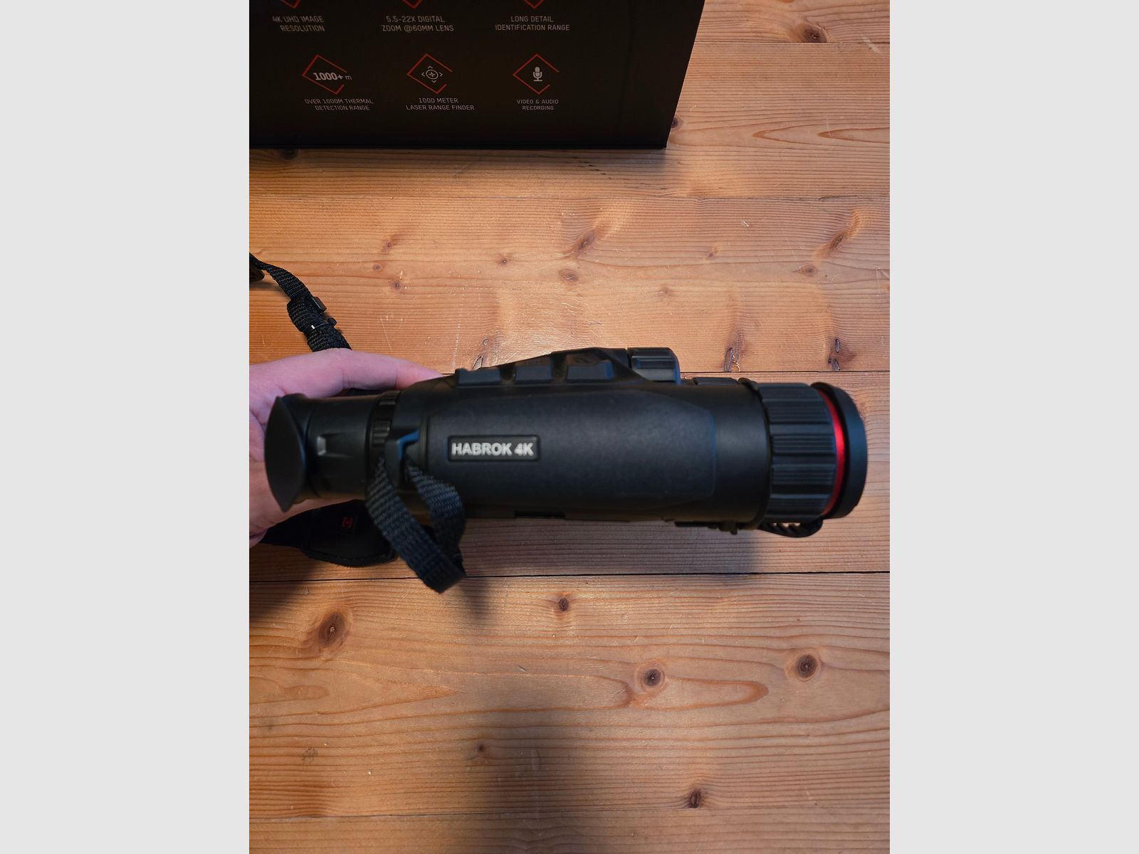 HIKMICRO HABROK 4K HE25LN 950 NEUWERTIG OVP Restgarantie und Rechnung