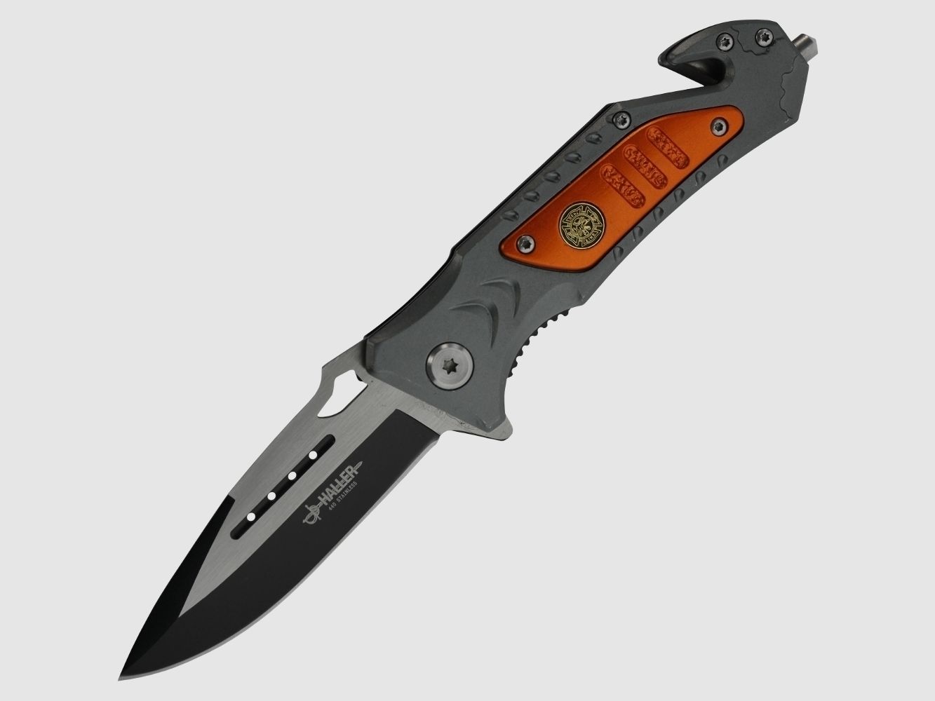 Rescue Taschenmesser grau/orange