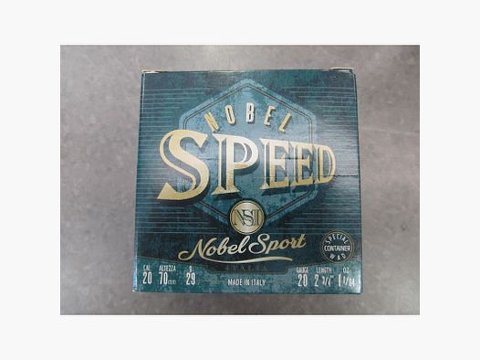 NOBEL SPORT CARTUCHOS SPEED 20 PB 9