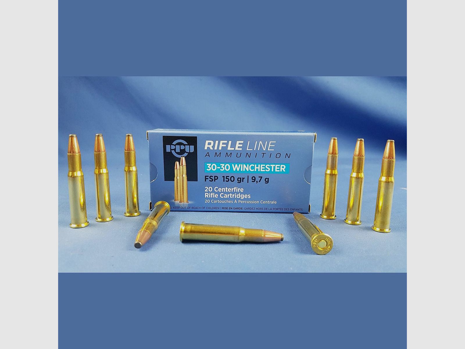 PPU 30-30 Win. FSP 150grs. 9,7g 20Stk