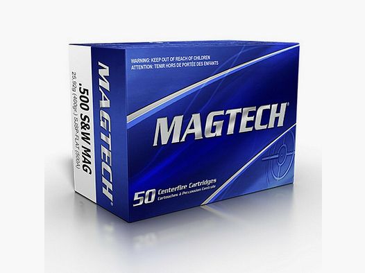 Magtech 400grs SJSP-Flach 20STK .500S&W