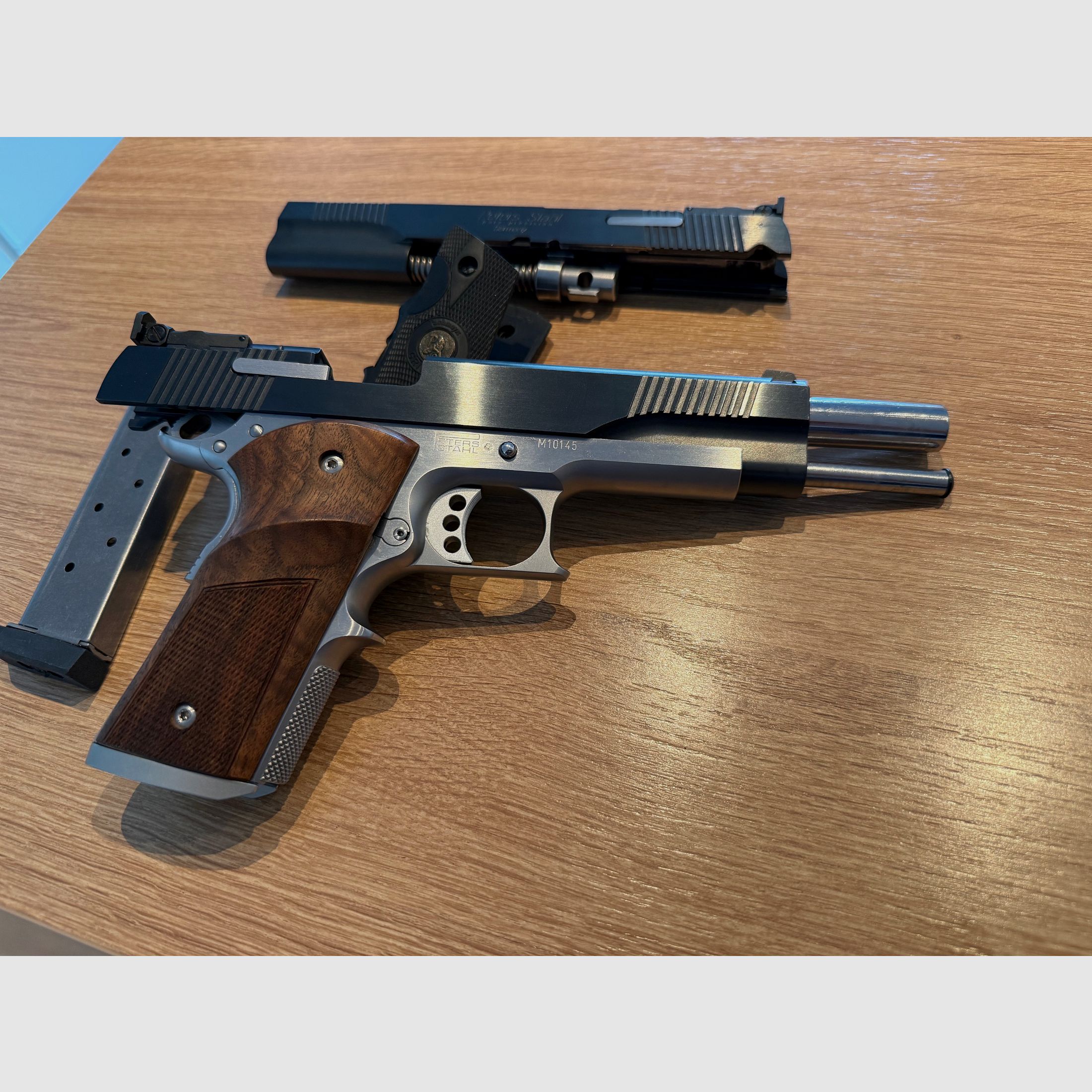 Peters Stahl Multicaliber 6“ en calibre .45ACP & échange 9mm Para