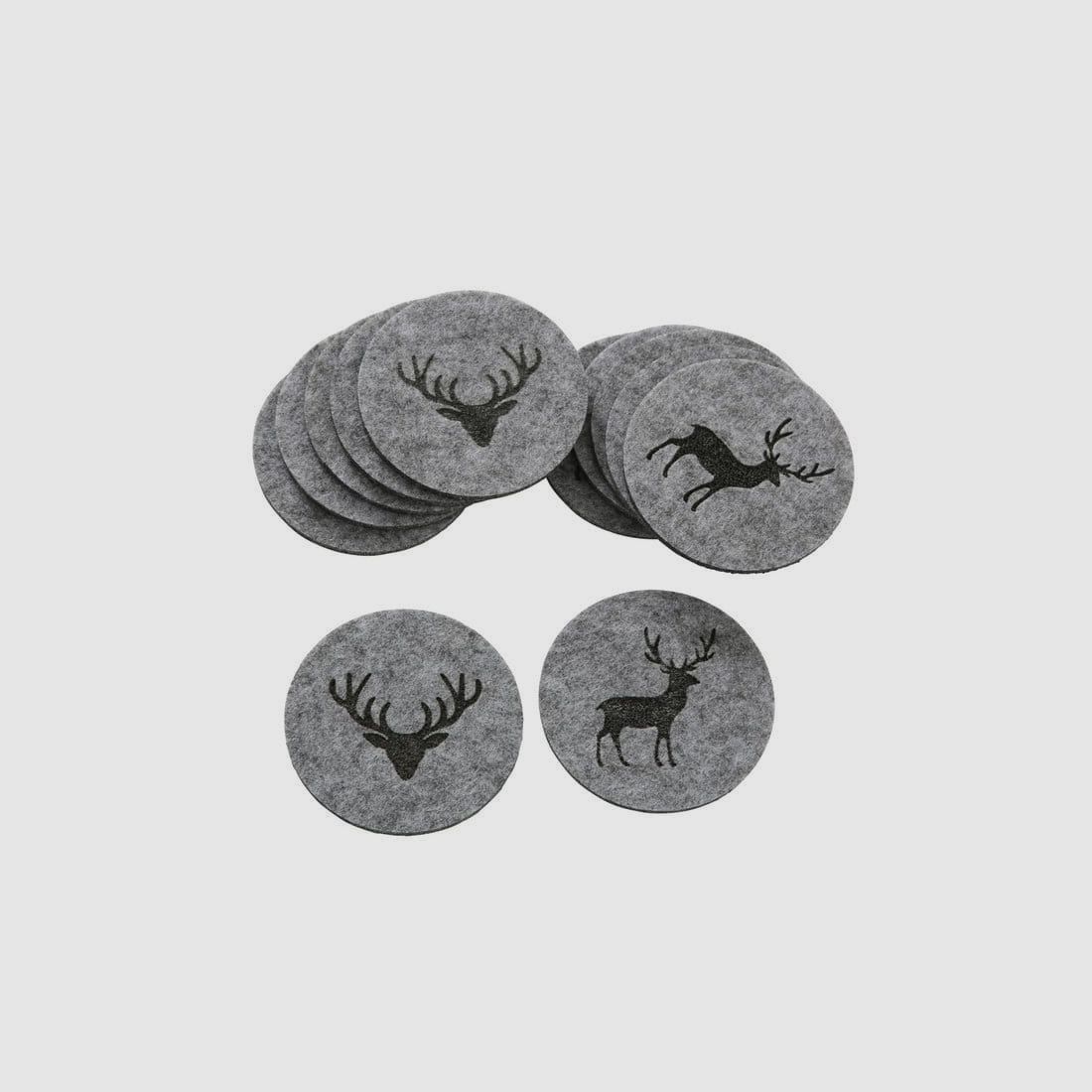 LivingActive Tjark Coaster 6 pcs. Set Light Grey