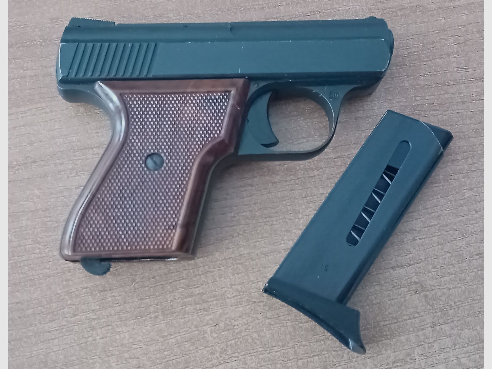 Old Rhöner SM 15 caliber 8 mm blank in PTB 83/2 from 1989!