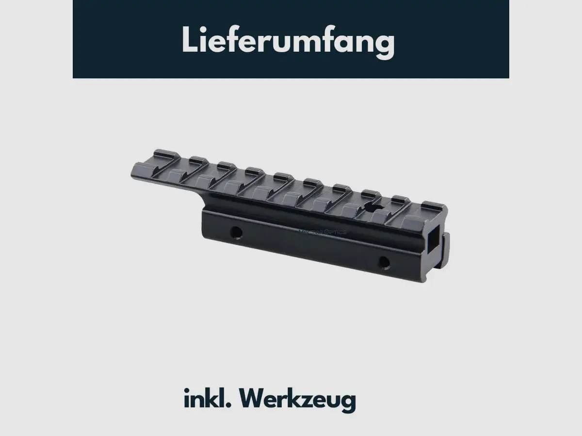 Vector Optics SCRA-31 - Uchwyt przedłużający Dovetail na szynę Weaver, zdjęcie 3 z 3