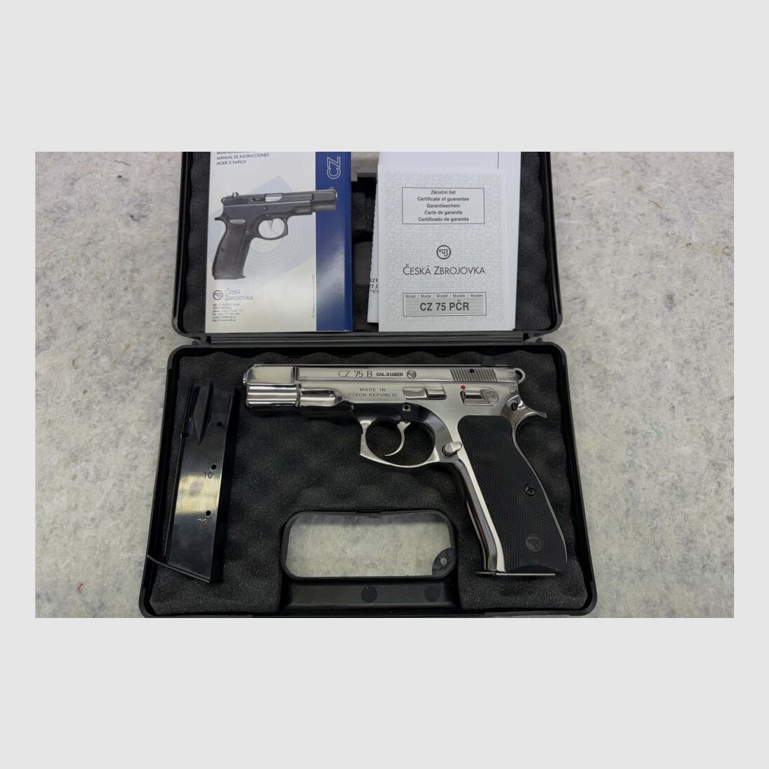 CZ 75 B INOX 9mmLuger