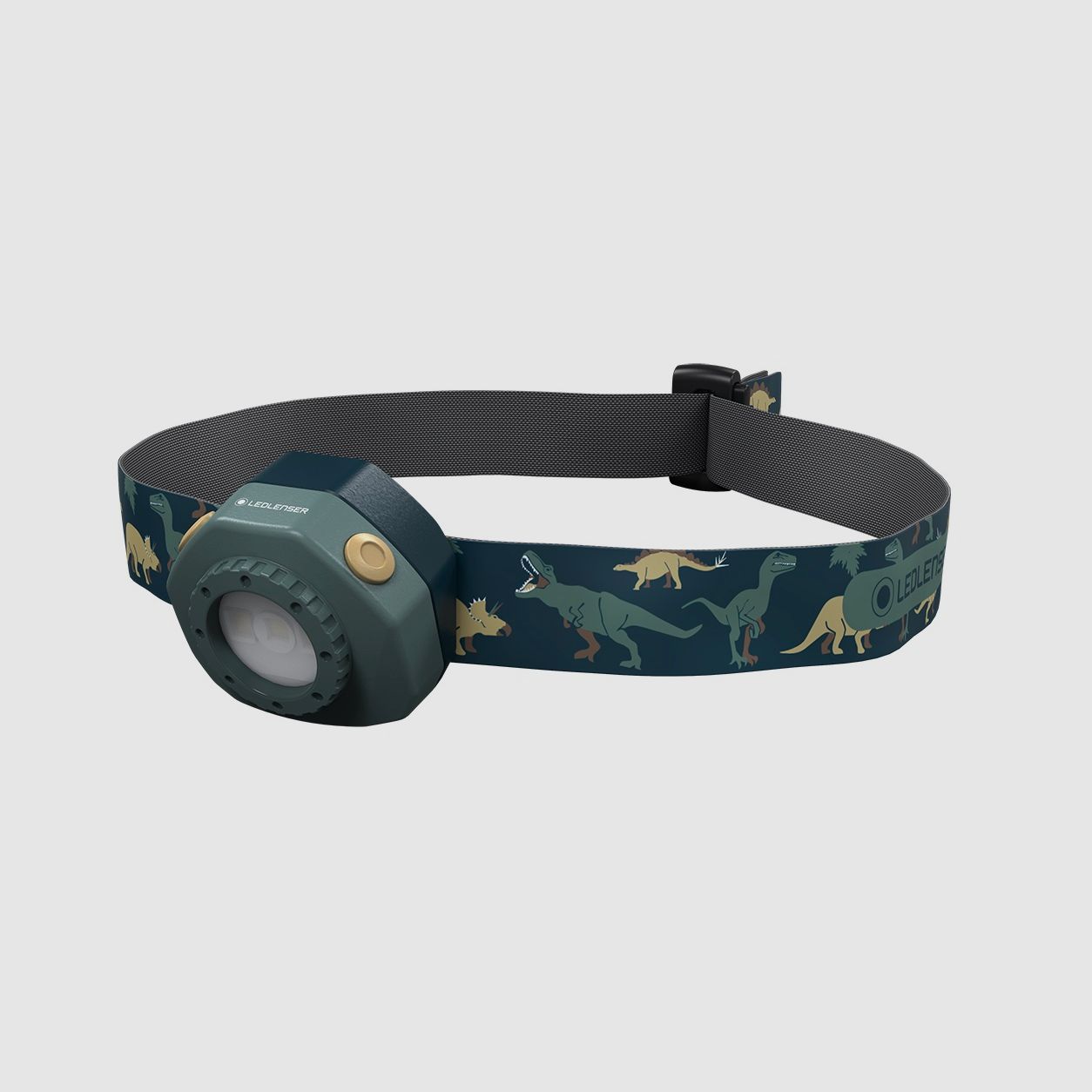 Ledlenser 502535 Lampada frontale per bambini KIDLED4R verde 40 Lumen