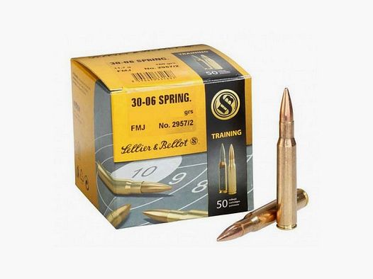 Sellier & Bellot FMJ 147grn .30-06 (50 stuks)